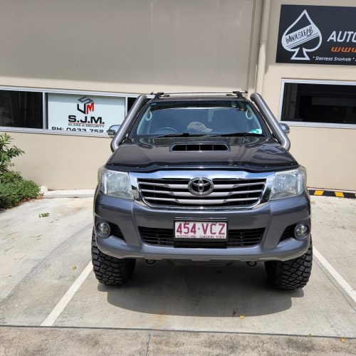 Toyota Hilux N70 (Short) 4" Stainless Steel Snorkel Kit